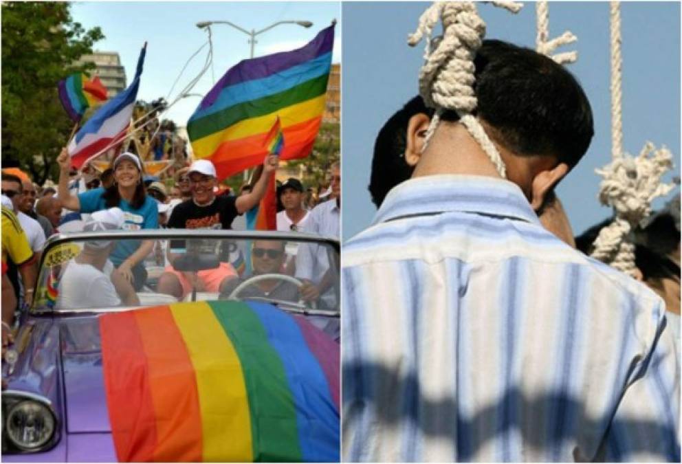 La homosexualidad es reprimida, incluso con la pena de muerte, en muchos países mientras que en otros se reconoce abiertamente y se permiten las bodas entre personas del mismo sexo.