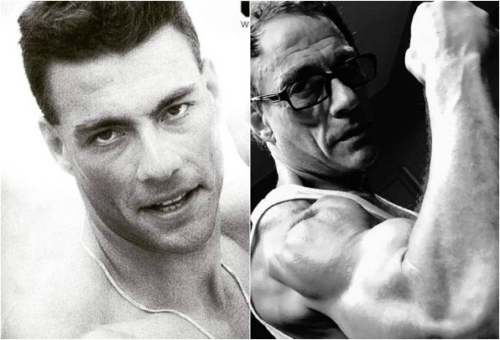 Así luce antes y después Jean-Claude Van Damme.