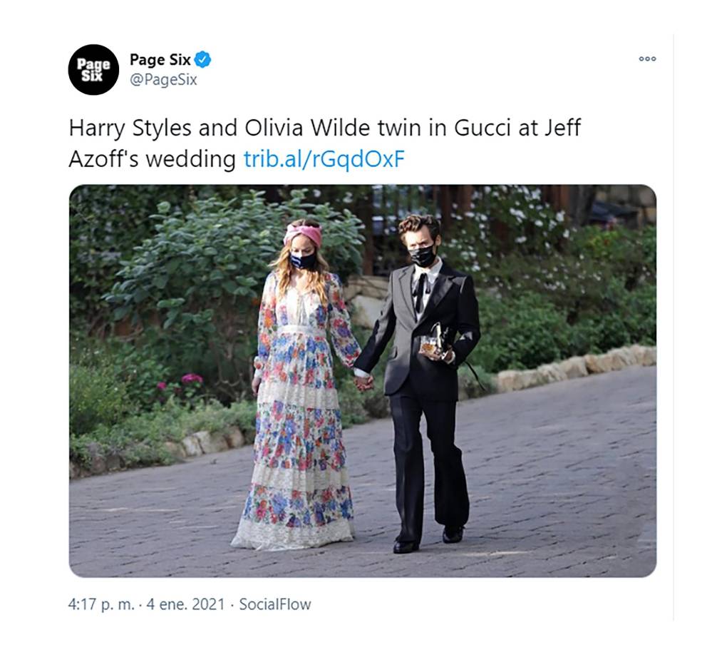 Olivia Wilde, de 38 años, es una década mayor que su novio, Harry Styles, quien tiene 28. 