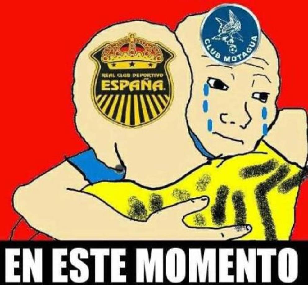 Memes: burlas al Real España tras perder el liderato ante Olimpia... ¿Y Motagua?