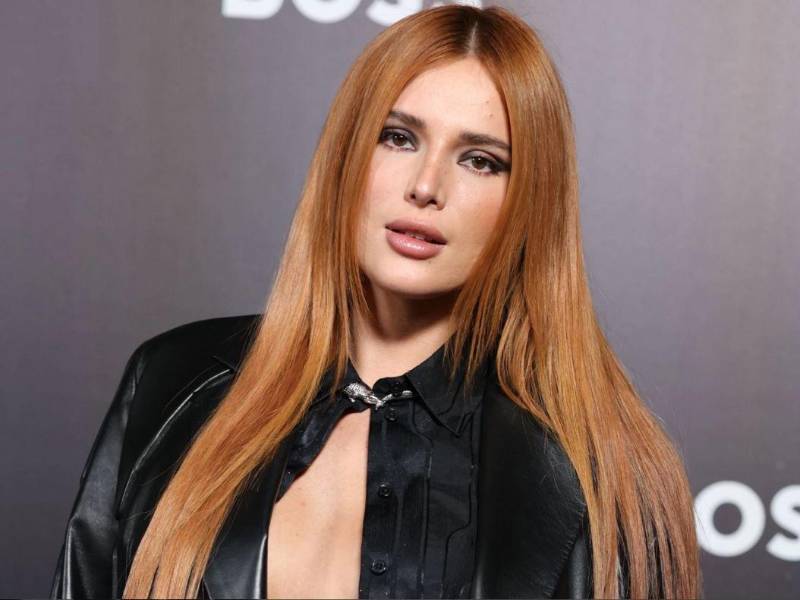 La actriz y cantante estadounidense Bella Thorne.
