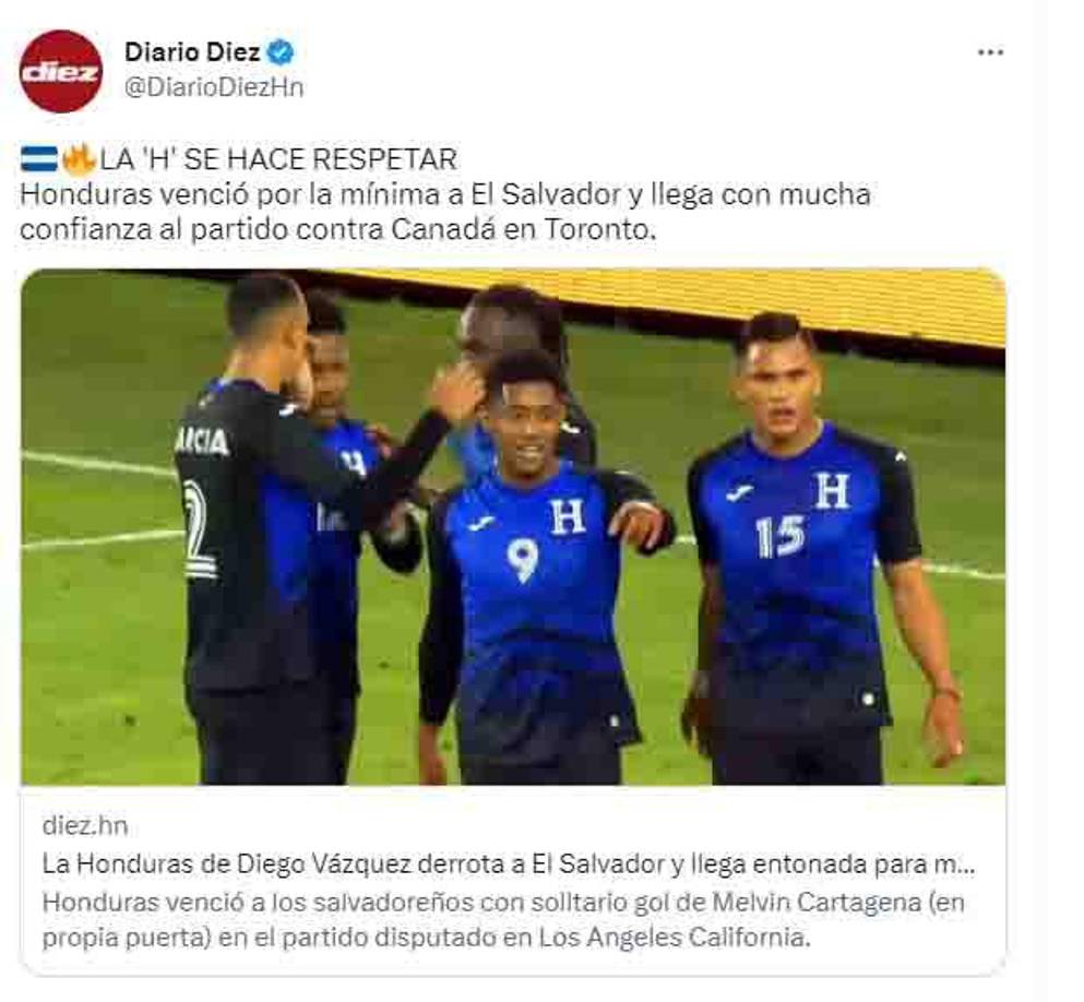 Diario Diez: “La H se hace respetar.”