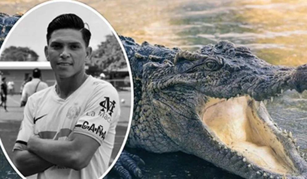 El futbolista Jesús Alberto López de Costa Rica murió tras ser atacado por un cocodrilo en el instante que se estaba dando un chapuzón en un río. 