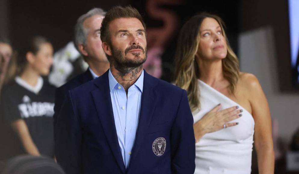 David Beckham es uno de los propietarios del Inter Miami y estuvo presente en el duelo ante Charlotte. 