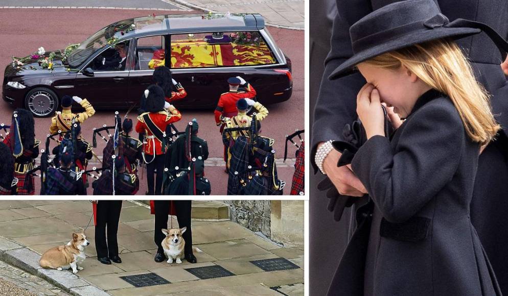 La princesa Charlotte se convirtió en una de las protagonistas de las imágenes más emotivas que dejó el majestuoso funeral de la reina Isabel II, en una ceremonia marcada por una solemnidad sobrecogedora a la que asistieron reyes y presidentes de todo el mundo.