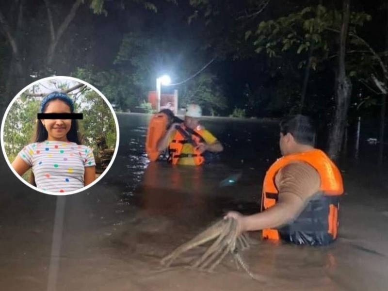 El Cuerpo de Bomberos inició la búsqueda desde horas de noche de ayer, sin embargo, el cuerpo de la menor fue encontrado esta mañana.