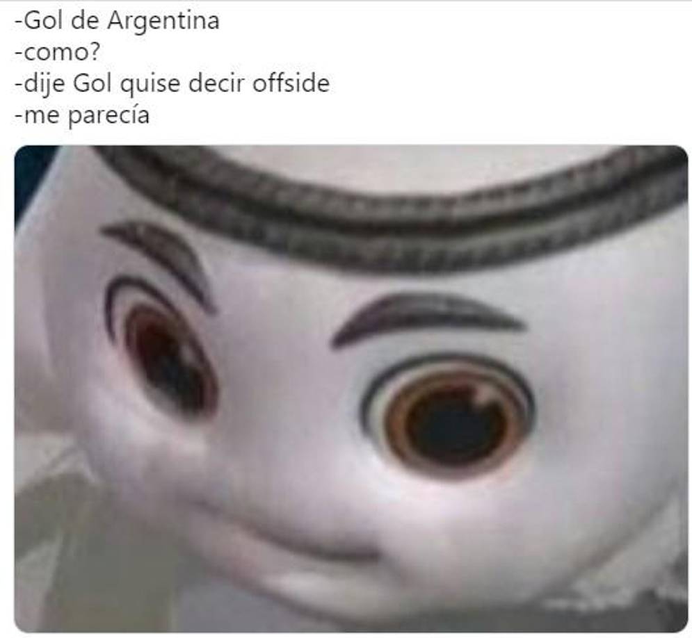 El Var protagoniza los memes del Argentina-Arabia ¡Volvieron los pechos fríos en la Albiceleste!