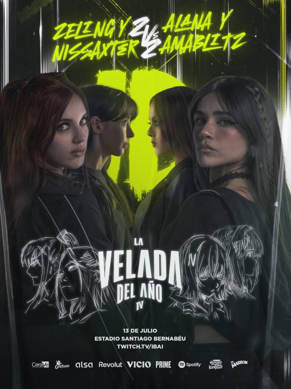 La Velada del Año 4 de Ibai Llanos: fecha, canal y precios de boletos