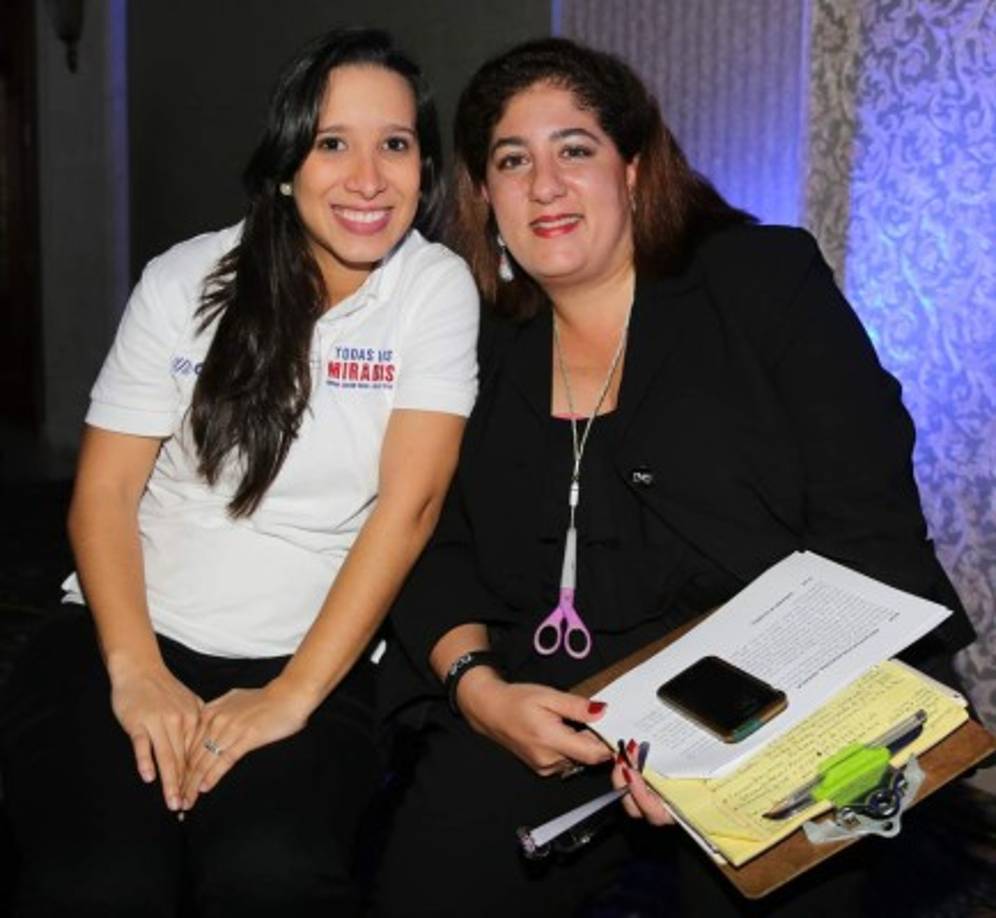 Rosa Elena Guerrero y Mate Canahuati.