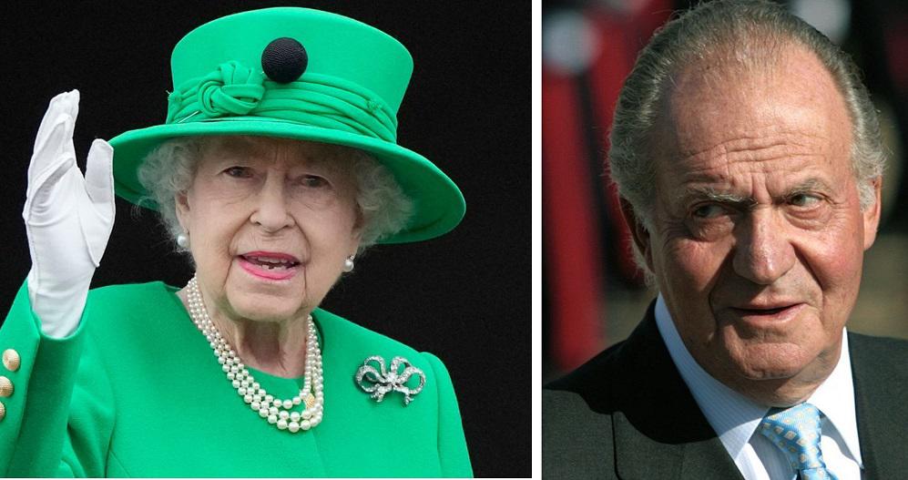 Isabel II y Juan Carlos I, un asunto familia que llevará al exiliado rey a Londres
