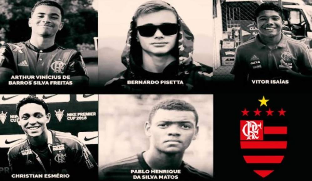 Se confirmó la identidad de varios jugadores fallecidos en el incendio en el centro de entrenamiento donde se alojaban jóvenes atletas del club de fútbol Flamengo de Brasil.