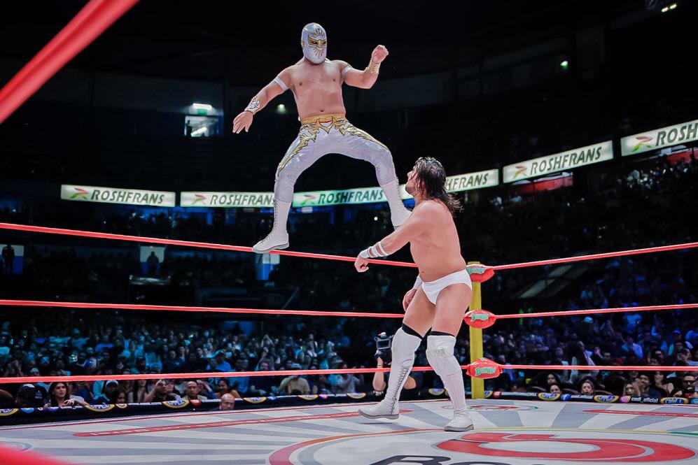Así disfrutó BTS de la lucha libre mexicana en CDMX