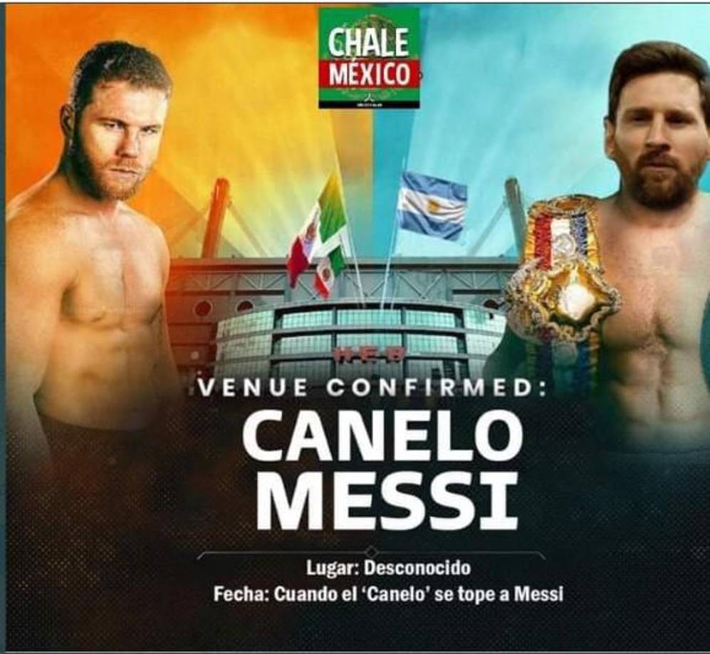 Los mejores memes de la polémica Canelo-Messi
