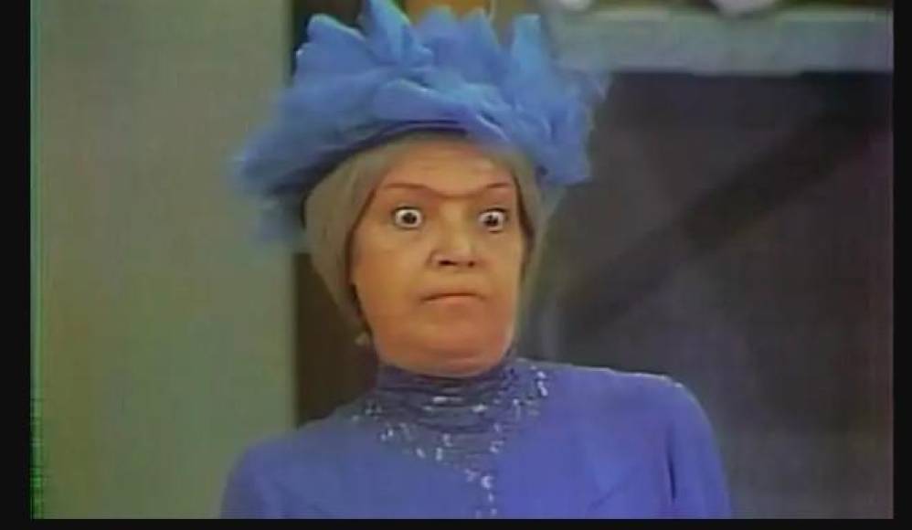 “La Bruja del 71” o Doña Cleotilde era interpretado por Angelines Fernández.