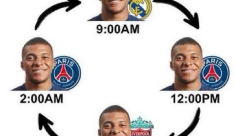Real Madrid no se escapa: Los jocosos memes sobre salida de Mbappé del PSG