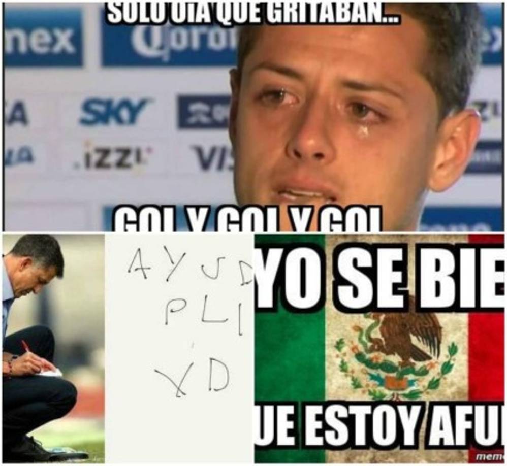 México fue goleado 1-4 por Alemania en la semifinal de la Copa Confederaciones y las burlas no los han perdonado.
