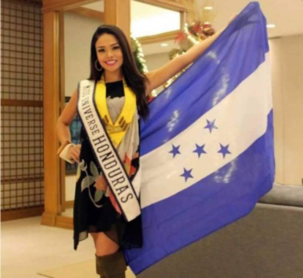 Sirey Morán se siente orgullosa de ser la cara de Honduras en el Miss Universo.