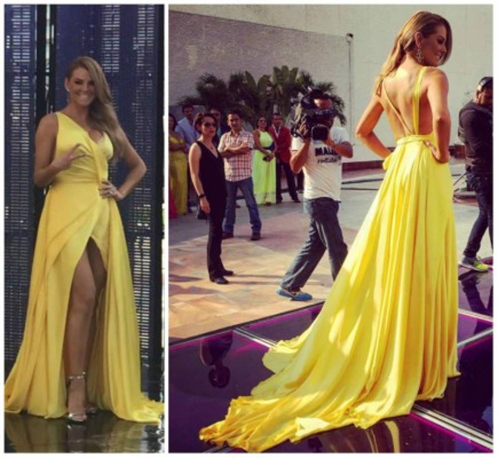 Marjorie de Sousa llegó para ser la reina de la alfombra.