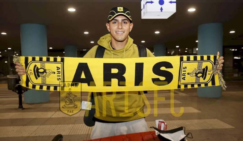 Le dieron un dorsal impensado: Así fue el primer día de Luis Palma con el Aris FC