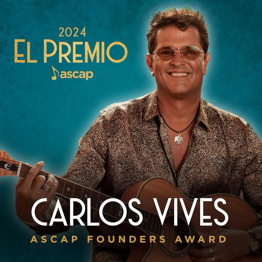 Carlos Vives será reconocido con galardón de los autores estadounidenses