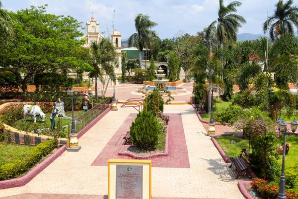Imagen del parque de San Marcos el cual fue inaugurado el 16 de abril de 2016 y forma parte de los sitios pintorescos que posee el municipio. FOTOS GILBERTO SIERRA