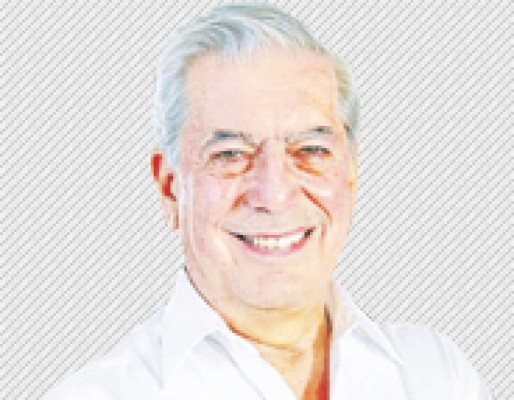 El escritor peruano Mario Vargas Llosa
