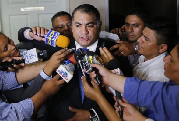 Tito Hernández, apoderado legal del expresidente hondureño Rafael Callejas.