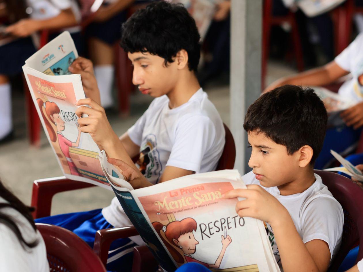 Mente Sana conversó sobre la ansiedad con estudiantes del CEB Dionisio de Herrera