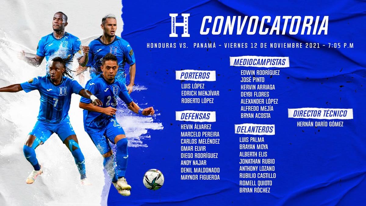 Los 26 convocados por el ‘Bolillo’ Gómez para enfrentar a Panamá y Costa Rica.