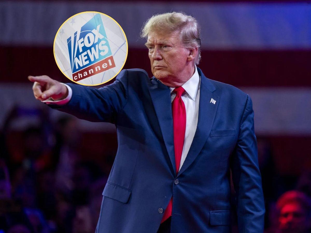 Trump arremete contra Fox News y la acusa de cubrir más a los demócratas