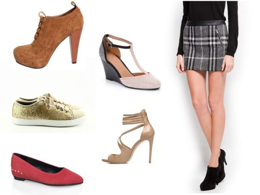 Los zapatos que debe usar según el tipo falda - Diario La Prensa