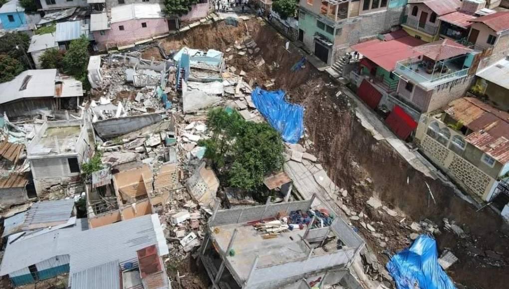 El alcalde Aldana declaró “zona de desastre” desde el viernes y ordenó la evacuación de al menos 600 familias.