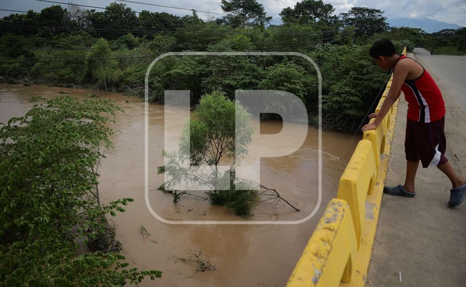 El valle de Sula sigue en alerta amarilla por las constantes lluvias en occidente.