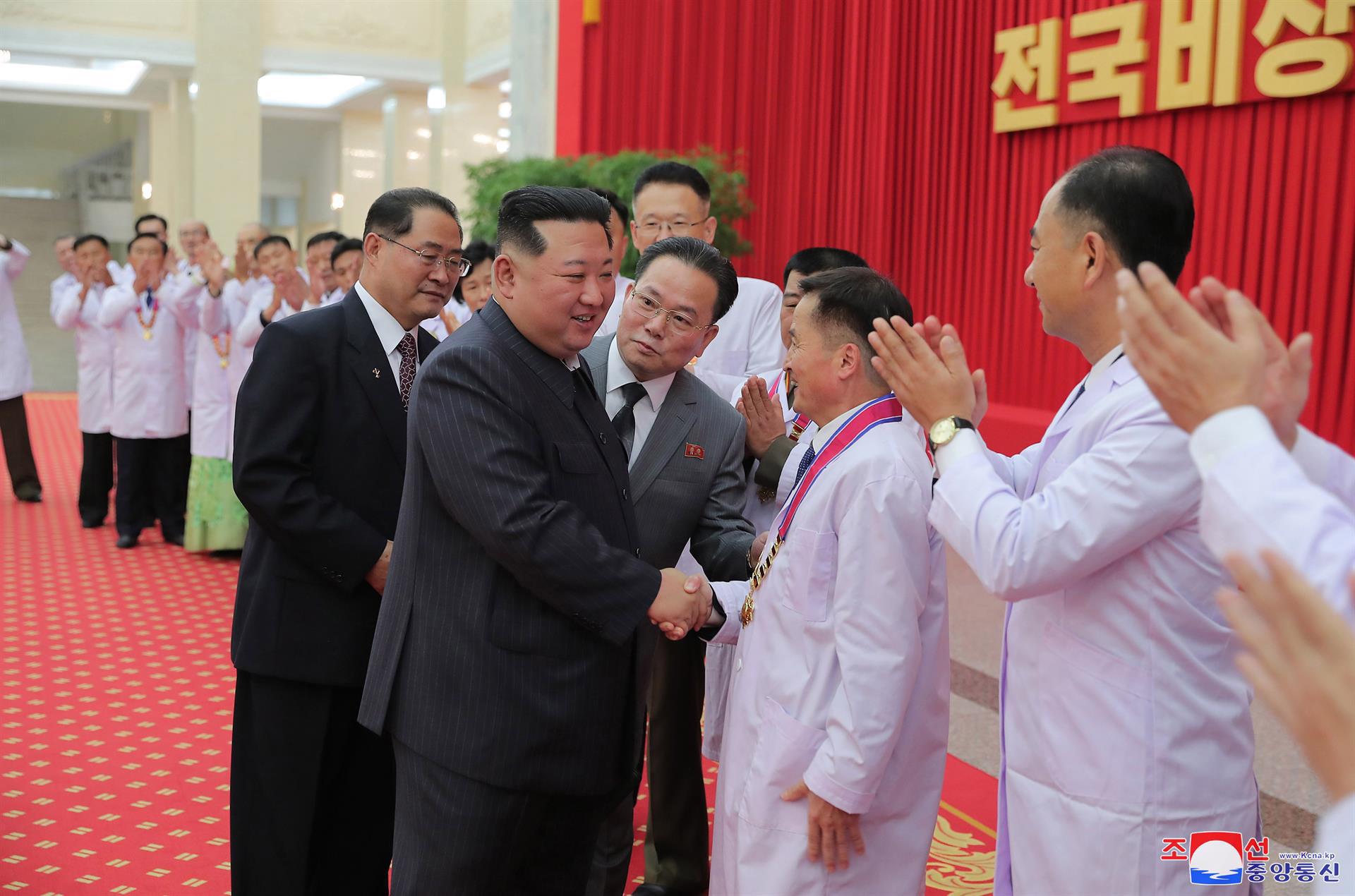 Kim Jong-Un, líder del régimen norcoreano.