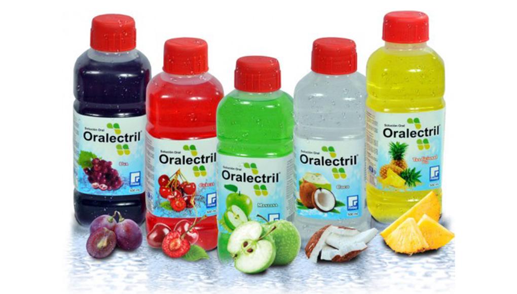 Oralectril, presentado en diferentes sabores para que podes elegir a tu gusto.