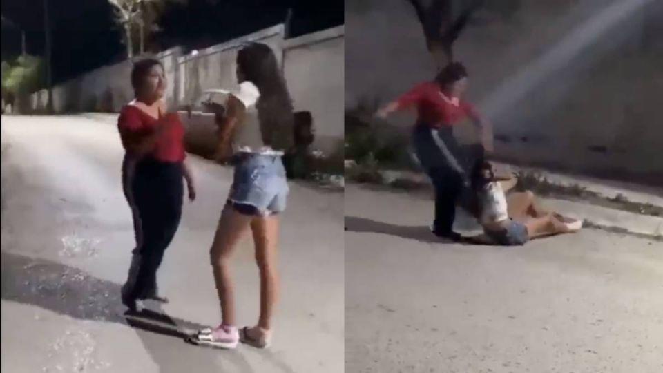 Video: Madre le da golpiza a su hija por dejar que le hagan bullying