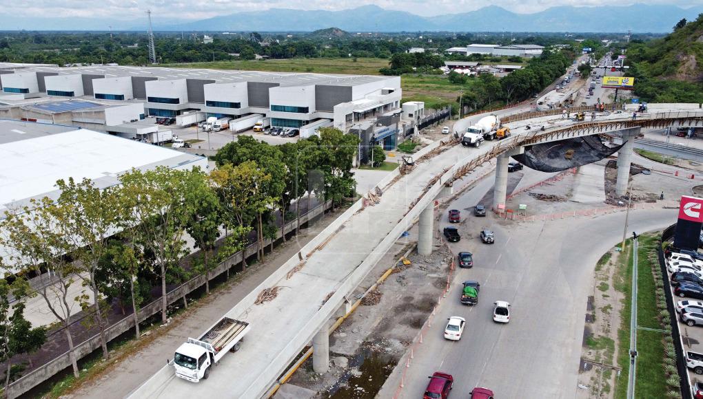 Por etapas se habilitará el intercambiador del este en San Pedro Sula