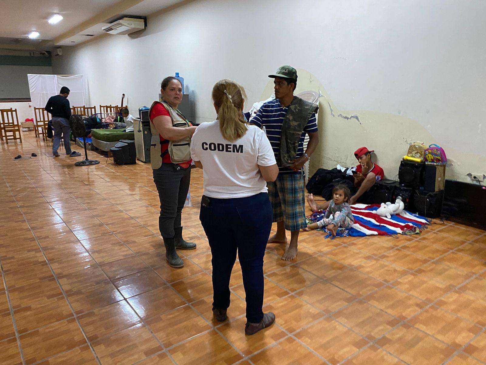 En el municipio de Potrerillos se inundaron varias colonias, por lo que más de 230 familias fueron damnificadas, de las que al menos a 40 llevaron a un albergue.