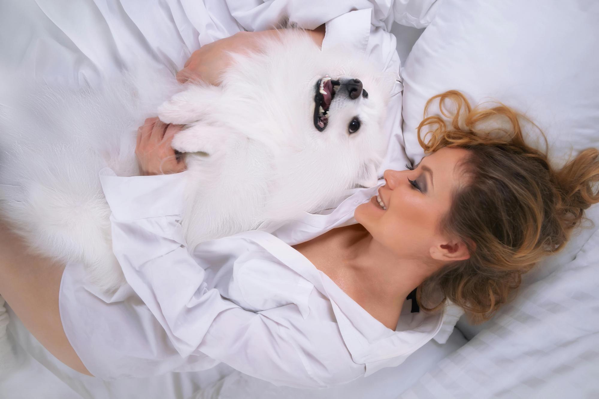 Riesgos y beneficios para los humanos de dormir con las mascotas