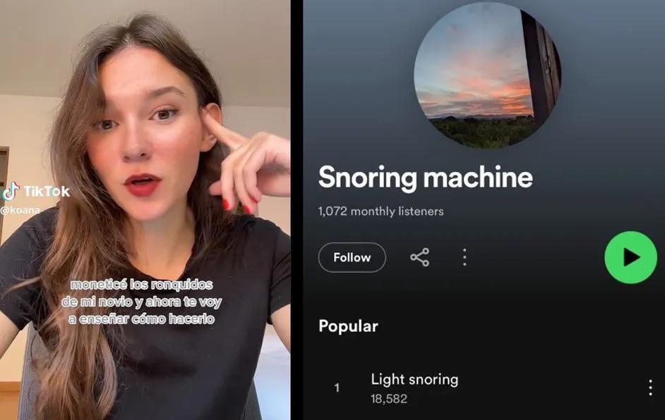 Video Mujer Graba Ronquidos De Su Novio Los Sube A Spotify Y Est 