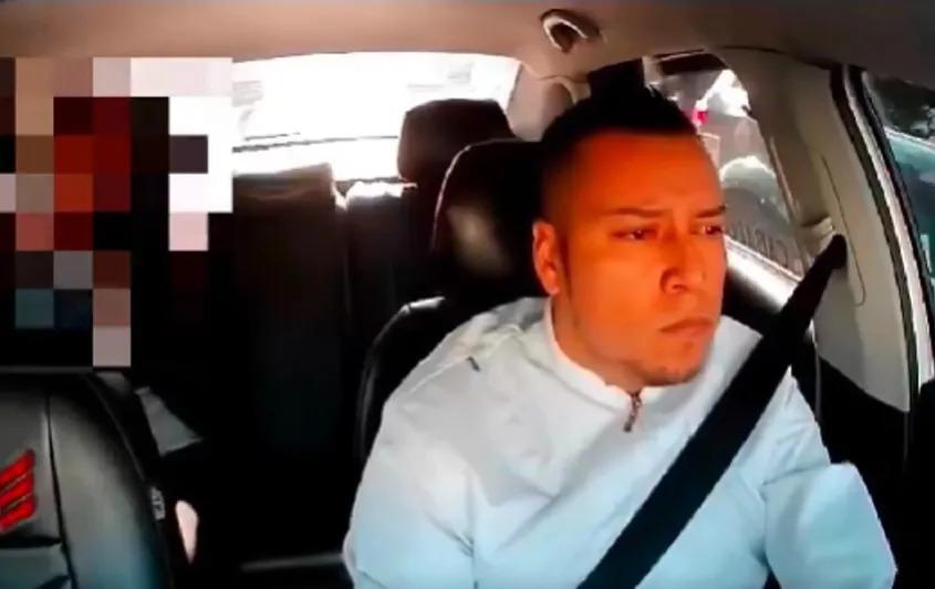 VIDEO: Por ir lento mujer agrede a taxista y amenaza con denunciarlo