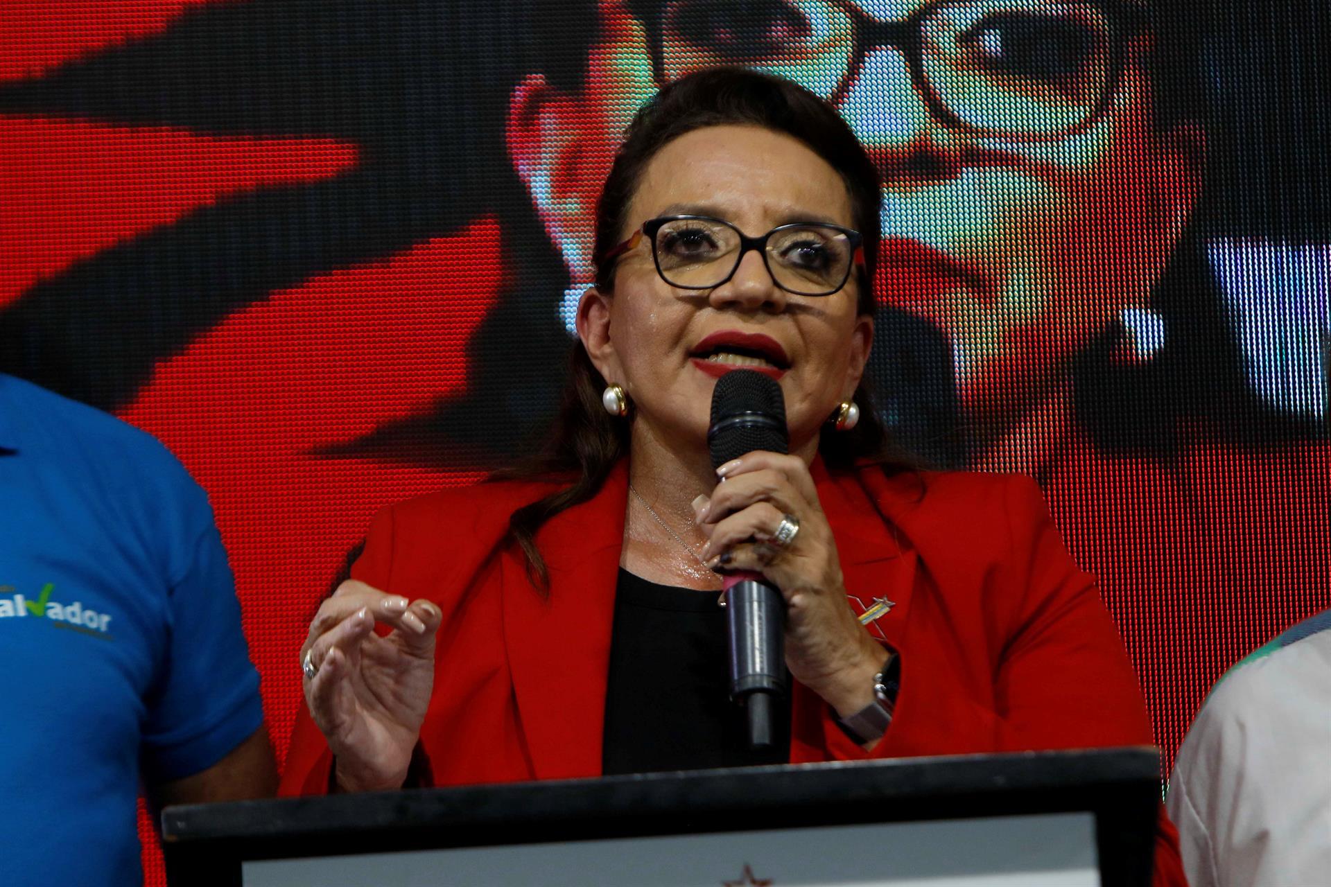 Xiomara Castro, primera mujer que asumirá la presidencia de Honduras este 27 de enero.